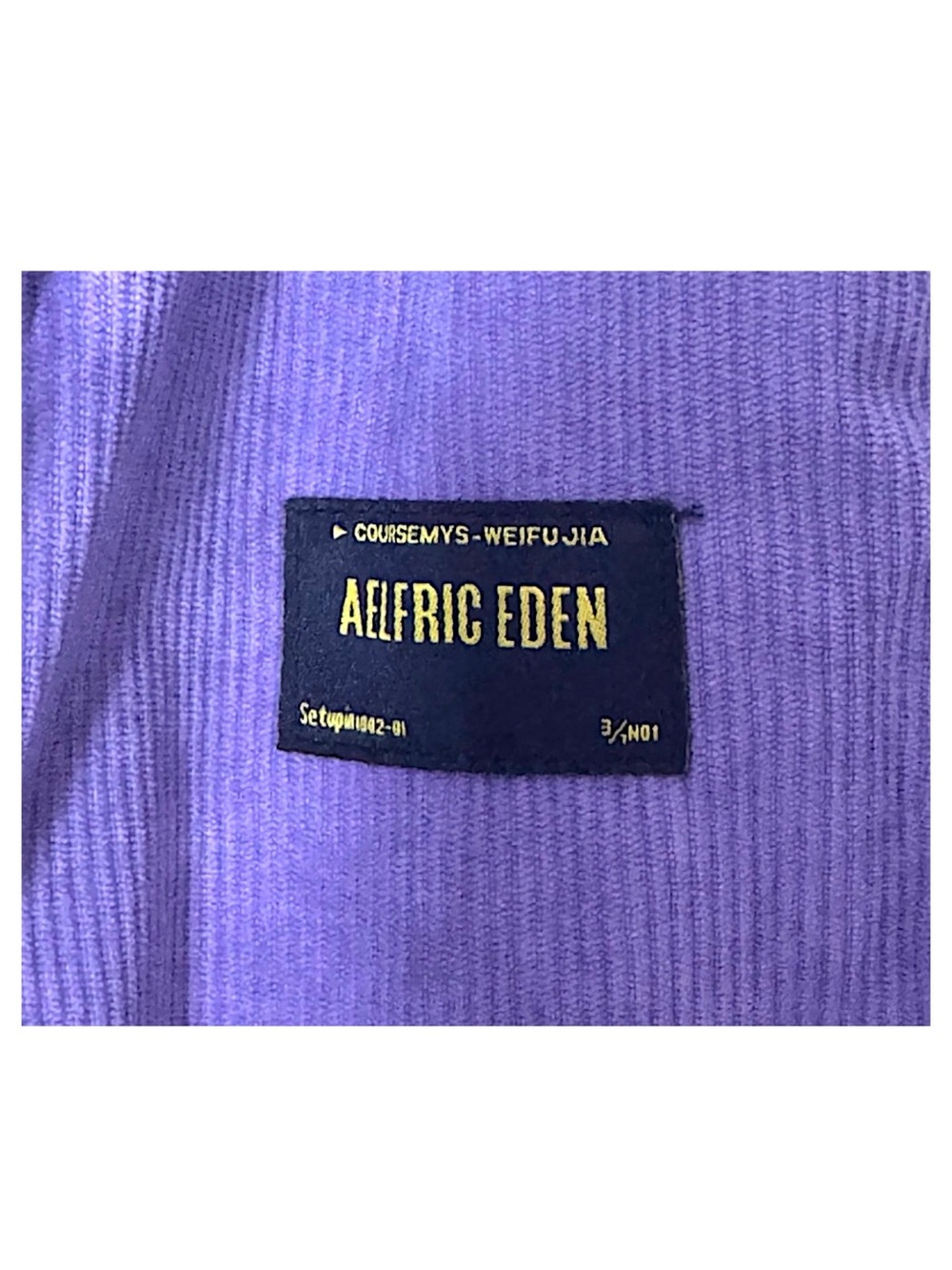 NWT Aelfric Eden Patchwork Cargo Joggers Unisex Medium Corduroy Y2K Streetwear 🛹 - Picture 10 of 11